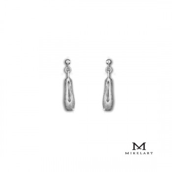 MK-022OR - Boucles d'oreilles "pointe" en argent - Mikelart