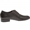 094 Diamant - Chaussures de danse pour pieds larges en cuir noir et talons de 2cm