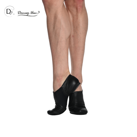 Chaussures cuir à élastiques - Lea suede - Dansez-vous