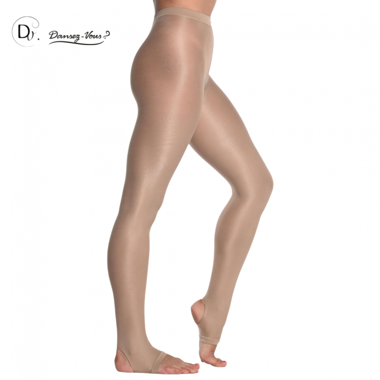 Shimmery Stirrup Tights - S103 -Dansez-Vous