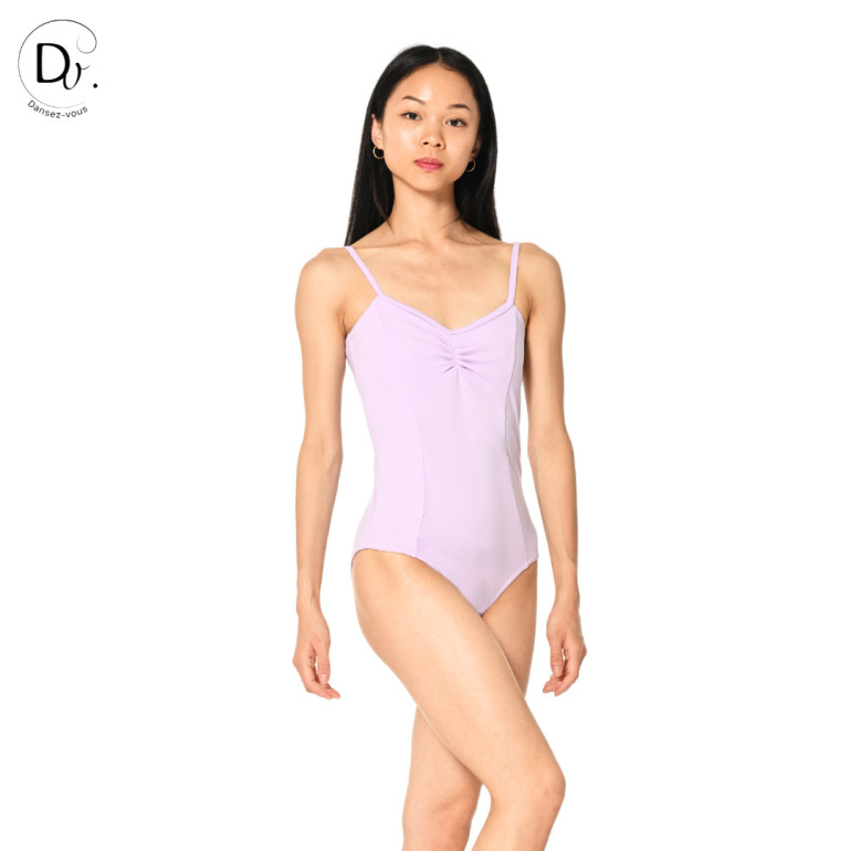 Justaucorps découpe princesse à bretelles réglables -Lisa - Dansez-Vous