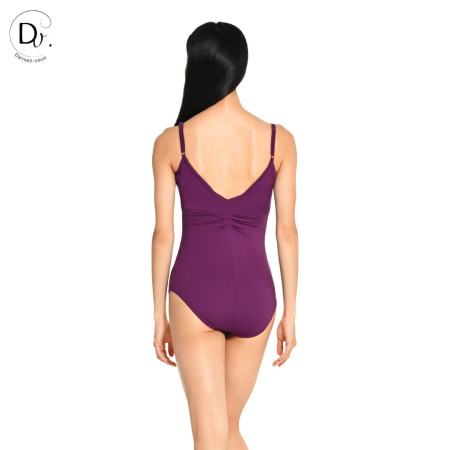 Justaucorps découpe princesse à bretelles réglables -Lisa - Dansez-Vous