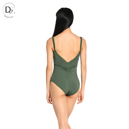 Justaucorps découpe princesse à bretelles réglables -Lisa - Dansez-Vous