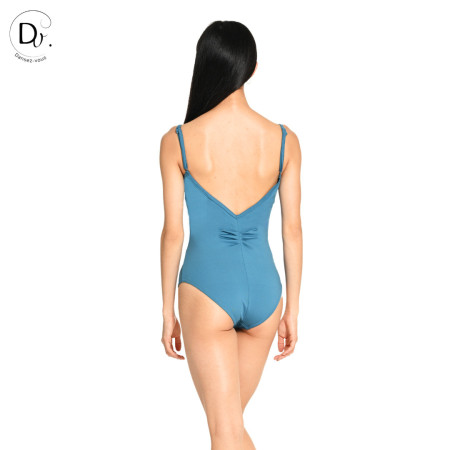 Justaucorps découpe princesse à bretelles réglables -Lisa - Dansez-Vous