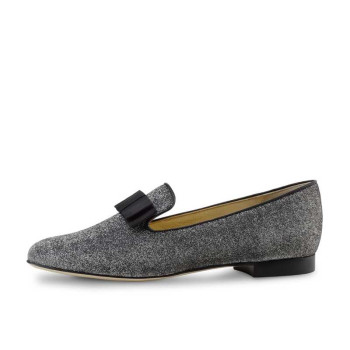 Mocassins ballerines en noir - Linn - Werner Kern