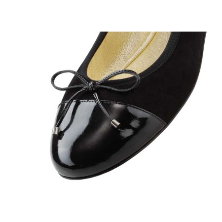 Ballerines intemporelles en noir tendre - Myke - Werner Kern