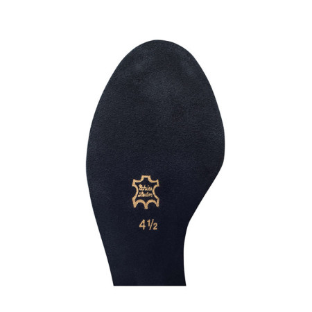 Talons de danse élégants en cuir velours noir - Sonia - Werner Kern